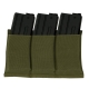 Lightweight 3Mag Elastic Retention Pouch OLIVE DRAB