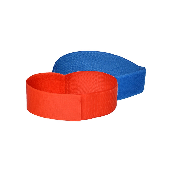 Set sign players on hand 5+5 pcs BLUE / RED