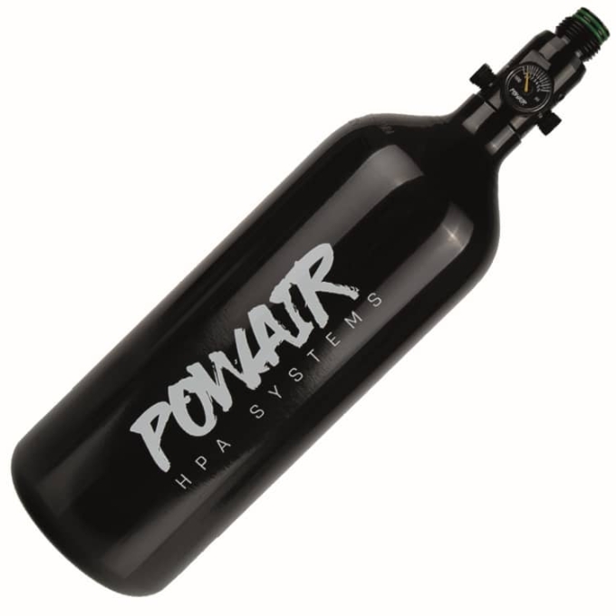 Lahev PowAir BASIC Series Paintball HP 1,0 l/62 ci (200 barů) – hliník