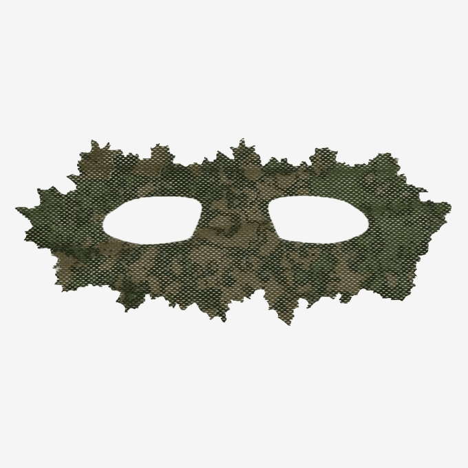 KMCS Camouflage Airsoft Goggle Mesh Mask - Green