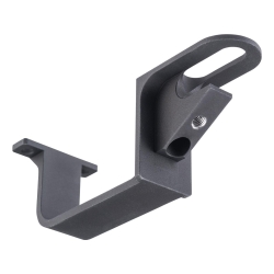 Lambda Defence adaptér pažbičky AR15 s lúčikom pre TM Saiga GBB - Čierna