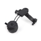EARMOR M19C Helmet Adapters for M31, M32 PLUS Headset, ARC Mount - Black