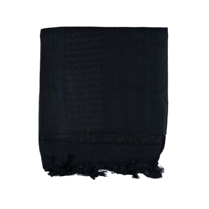 Originální Palestina / Shemagh 115x113 cm - Černá