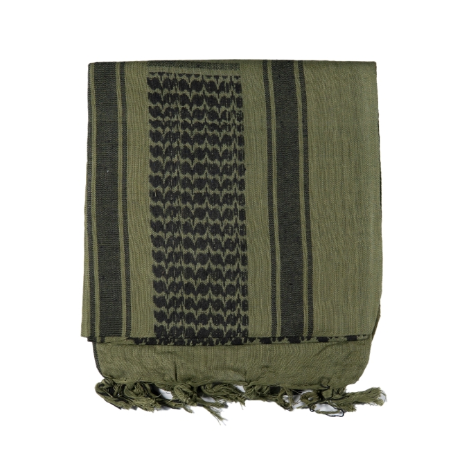 Originálna Palestína / Shemagh 115x113 cm - Zelená