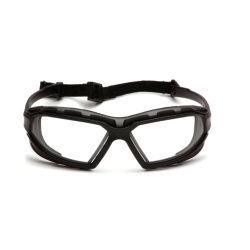 PYRAMEX ochranné okuliare HIGHLANDER Plus Anti-Fog - Čierna / číra