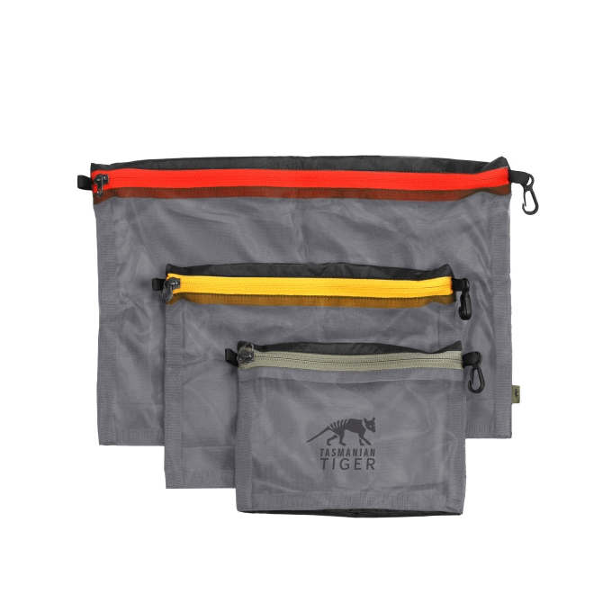 Tasmanian Tiger MESH POCKET Organiser Set - Čierna