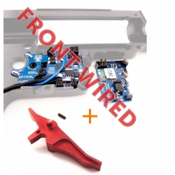 JeffTron LEVIATHAN V2 Optical (Front) + CNC SPEED Trigger - Červená