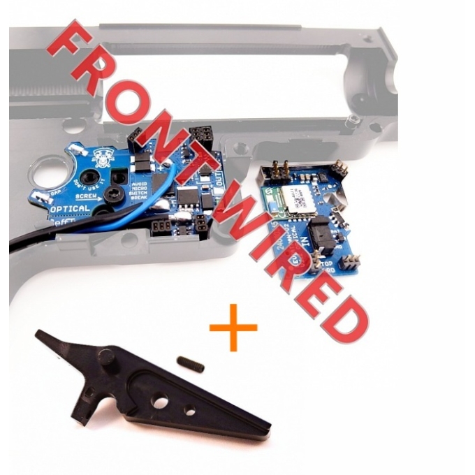 JeffTron LEVIATHAN V2 Optical (Front) + CNC FLAT Trigger - Black