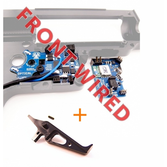 JeffTron LEVIATHAN V2 Optical (Front) + CNC EDGE Trigger - Black