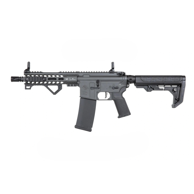 SA M4 CQB M-LOK (RRA SA-P17 Prime™ Aster II ETU) s bezuhlíkovým motorem - Chaos Grey