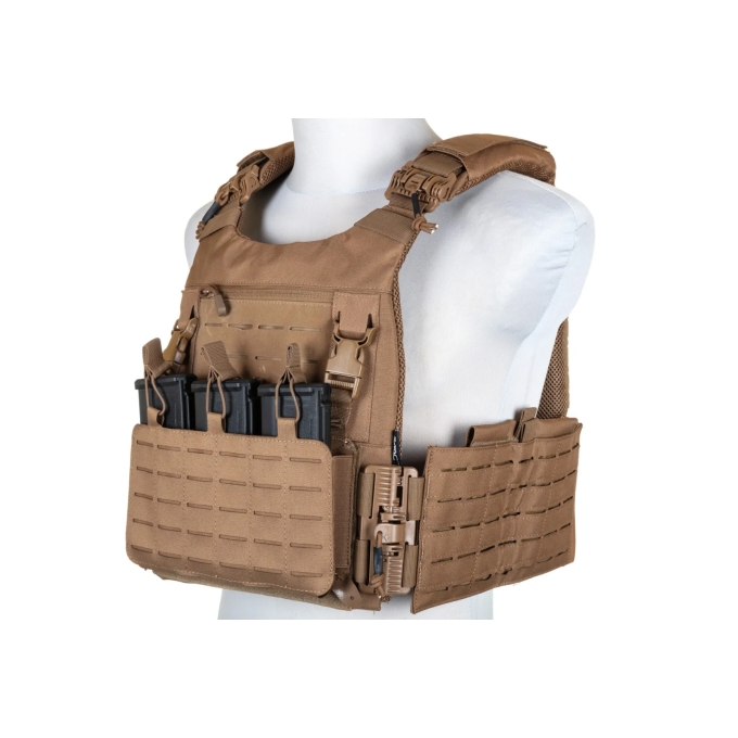 SATAC Tactical QR Plate Carrier - Tan