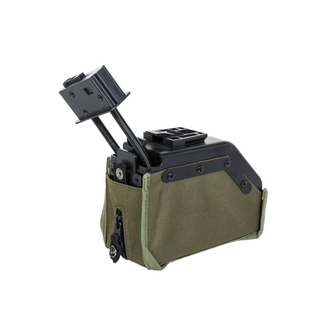 SA elektrický zásobník pro M249, 1500 BBs - Zelená