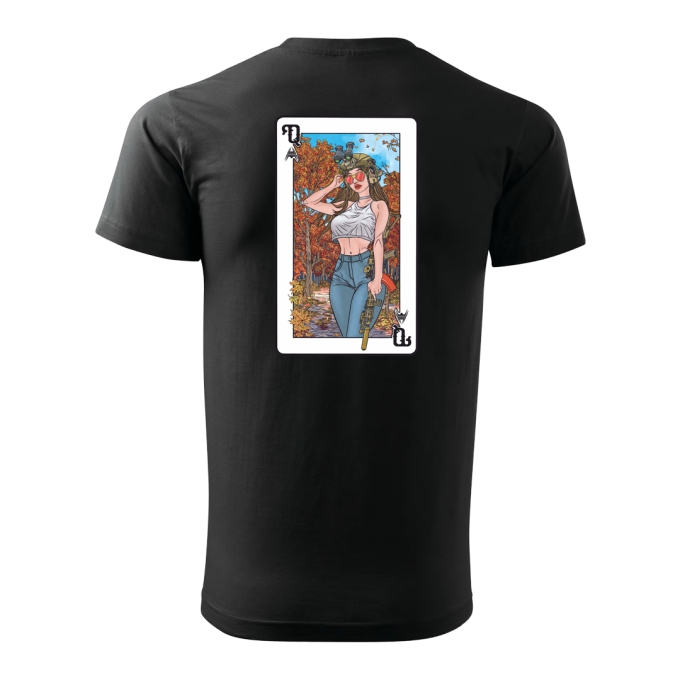 ANAREUS T-shirt Lethal Beauties (QUEEN) - Black