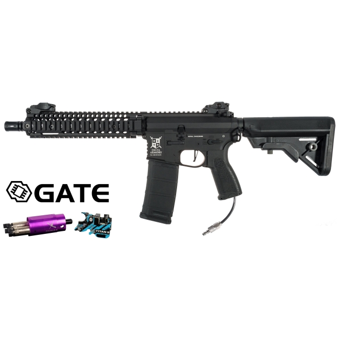 Delta Armory MK18 ALPHA HPA Pulsar D, TITAN II - Čierna