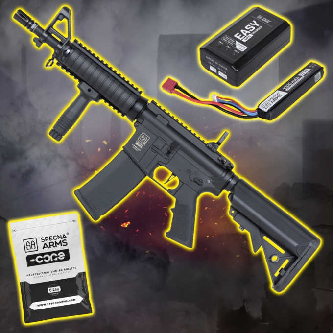 VALUE PACK SA M4A1 CQB (SA-C04 CORE™ HAL ETU™ Gen2) - Black