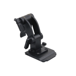 VO sklopná montáž na helmu pre NVG / termovízie OWLSET - Čierna