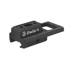 VO RIS montáž pre termovízie / NVG OWLSET na zbraň / helmu - Čierna