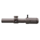 VictOptics LPVO Riflescope S6 1–6x24 + One-Piece Mount - Brown