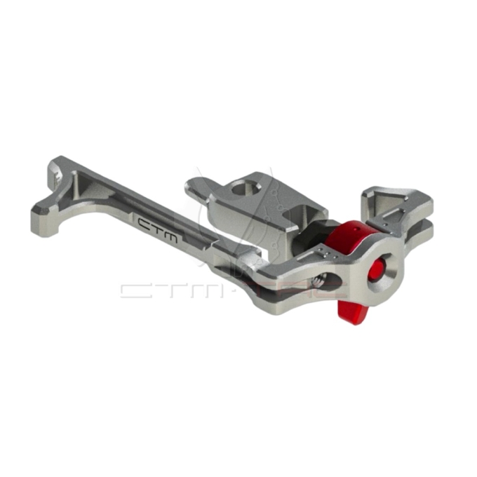CTM zvětšená páka závěru REAPER AAP-01 s přepínačem střelby - Šedá