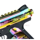 CTM zvětšená páka závěru REAPER AAP-01 s přepínačem střelby - Electroplating Rainbow