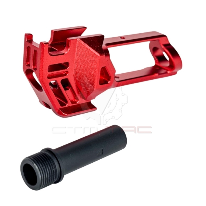 CTM AAP-01 FUKU-2 SHARK Cutout CNC Compensator - Red