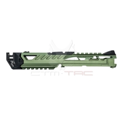 CTM FUKU-2 SHARK Cutout CNC Upper Set pre AAP-01 - Army Green