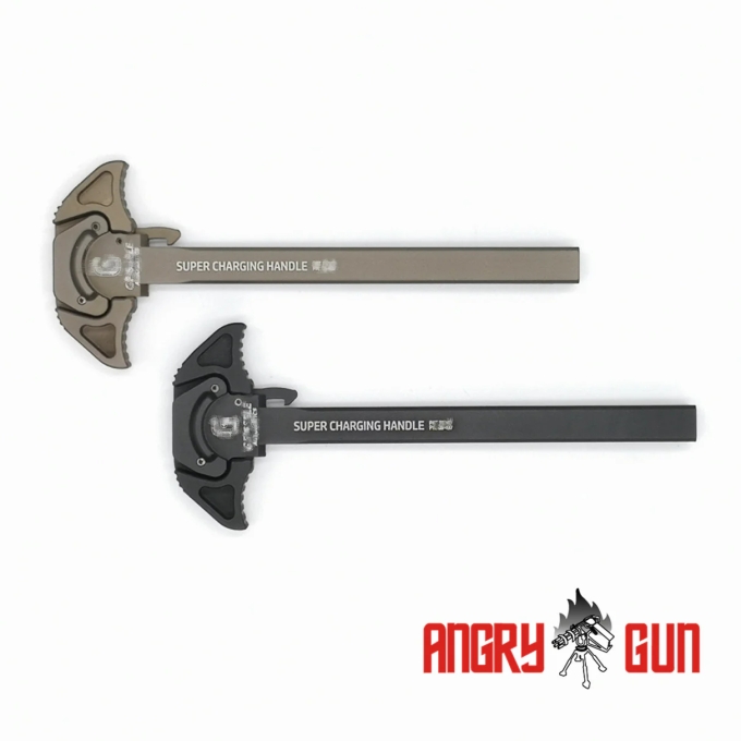 Angry Gun AIRBORNE AMBI Charging Handle for TM MWS - Tan
