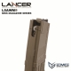 Angry Gun Lancer L5AWM V2 Gas Magazine for TM MWS, 35 BBs - Tan