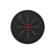 3D gumová nášivka HELM OF AWE Patch - Čierna