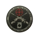 3D gumová nášivka SNIPER ACE Patch - Černá