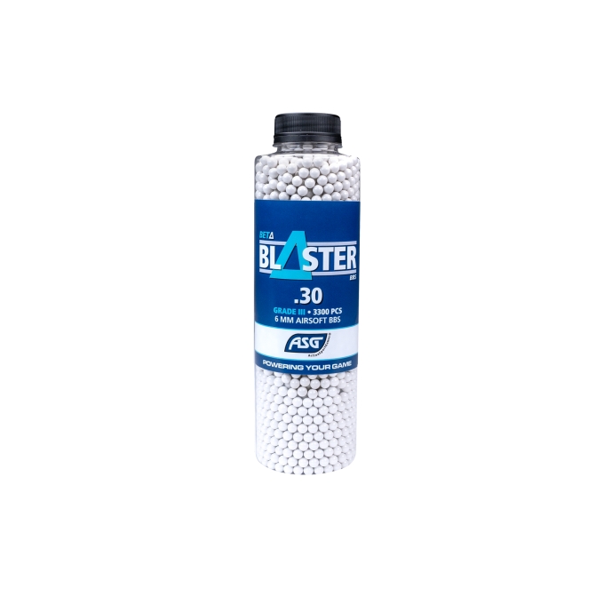 ASG BETA Blaster BBs 0,30g, 3300 BBs - White