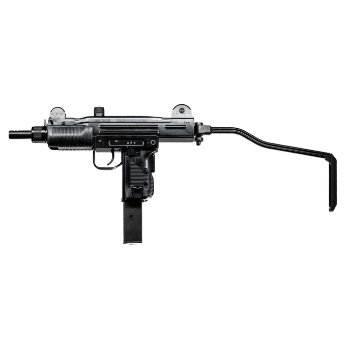 Northeast Mini UZI GBB Gas Machine Gun - Black