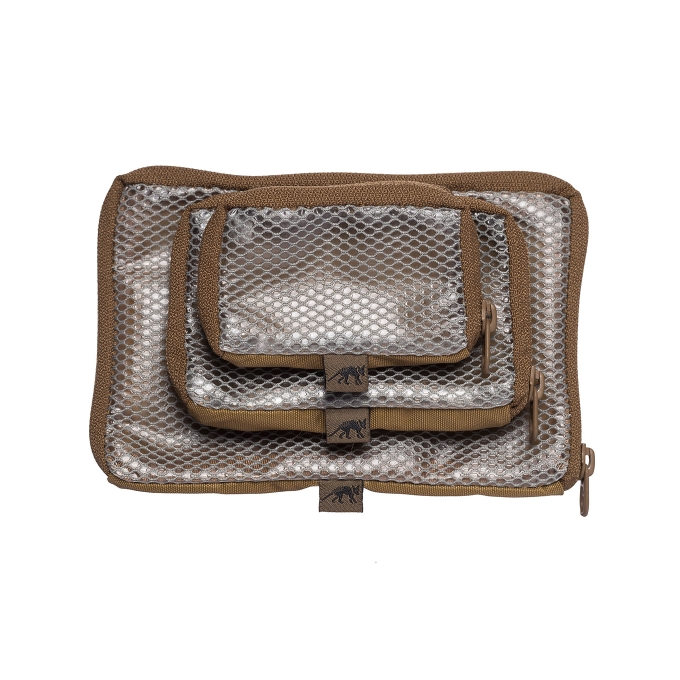 TT set sieťovaných puzdier MESH POUCH VL - Coyote