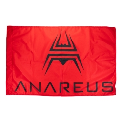 ANAREUS Game Mode Flag 60x90 cm - Red