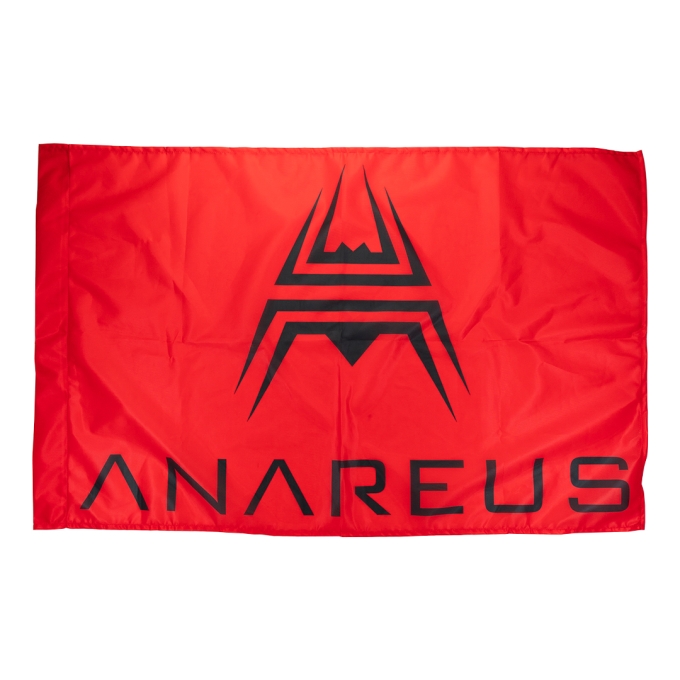 ANAREUS Game Mode Flag 60x90 cm - Red