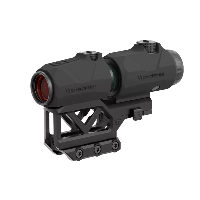 VO MAVERICK Red Dot and Magnifier Set on 1-piece RIS base - Black