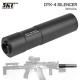 5KU AK DTK-4 POWER-UP Airsoft Suppressor, 24 mm CW - Black