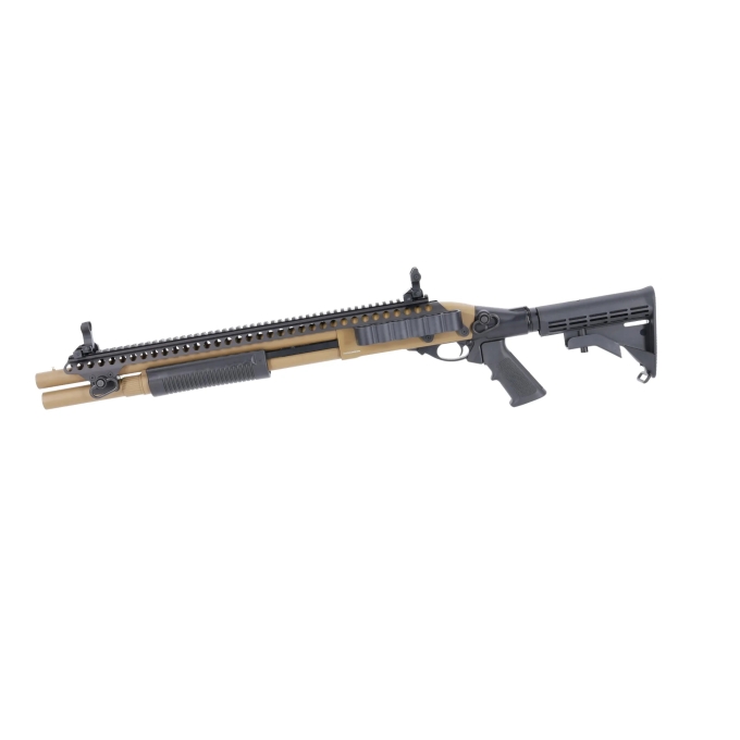 SA-VGS8 VAPOR™ Tactical Rail GNB Shotgun - Black / Tan