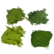 KMCS AGM Ghillie Leafs (100g Set) - Green