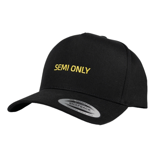 ANAREUS šiltovka YP5 SEMI ONLY - Čierna