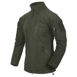 HELIKON funkční fleecová mikina ALPHA TACTICAL - Zelená HELIKON funkční fleecová mikina ALPHA TACTICAL - Zelená