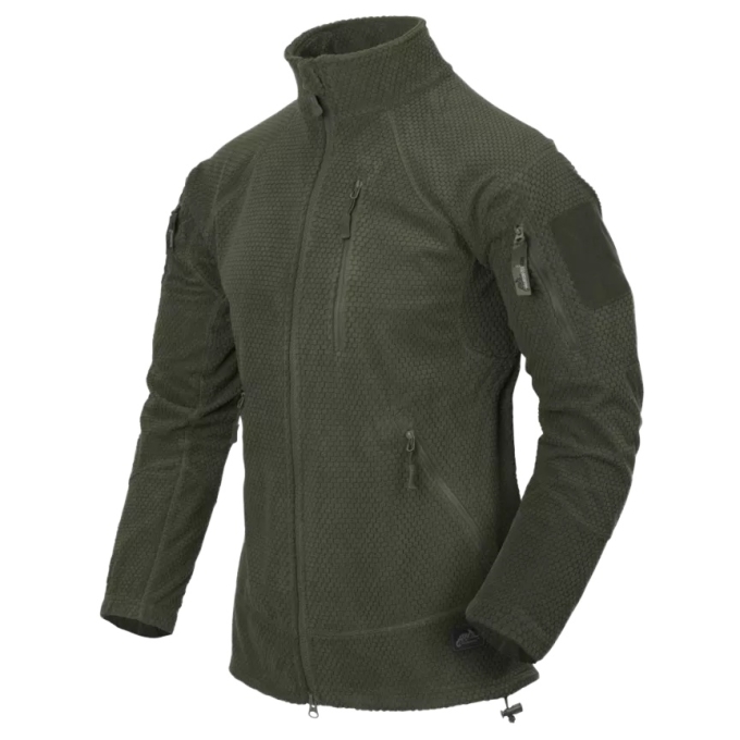 HELIKON ALPHA TACTICAL Functional Fleece Sweatshirt - Green