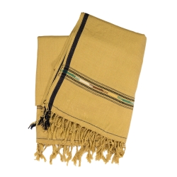 Traditional Cotton Throw PATOO – Coyote