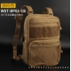 WST MOLLE Tactical FLAT Backpack - Coyote Brown