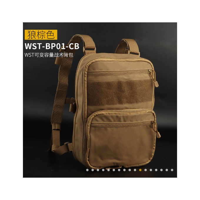 WST taktický MOLLE batoh FLAT PACK - Coyote Brown