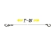 NITE IZE CamJam™ SlideLock® Adjustable Bungee Cord - Grey