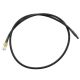 EPeS SlimLine HPA Hose with Braid, 100 cm - Black