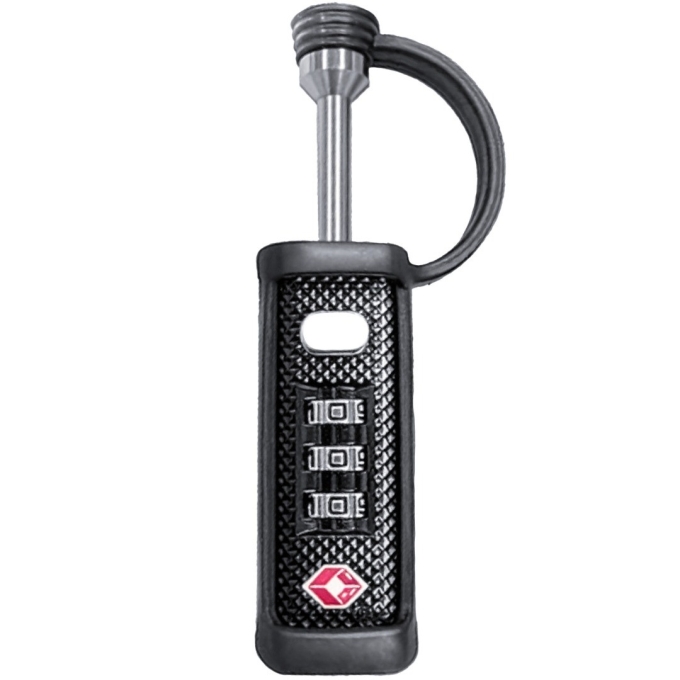 NUPROL TSA 3-Combination Padlock - Black