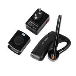 Novritsch Wireless Headset, PTT Kenwood 2-pin - Black