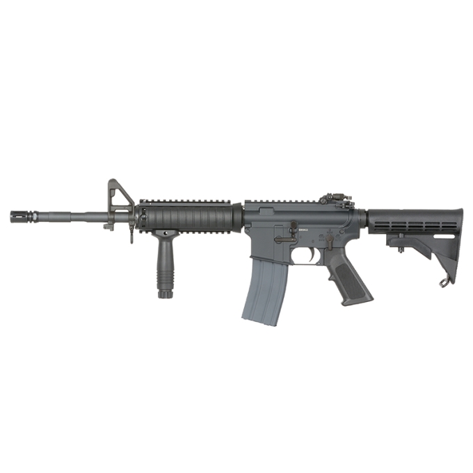 CYMA airsoftová puška M4A1 RIS 14.5" CGS LS GBBR - Čierna